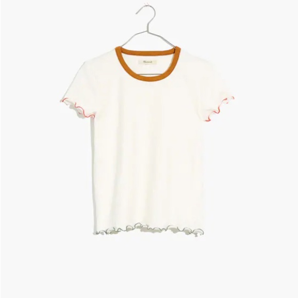 Madewell | Colorblock Tipped Baby Tee